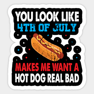 4th of july patriotic Sticker